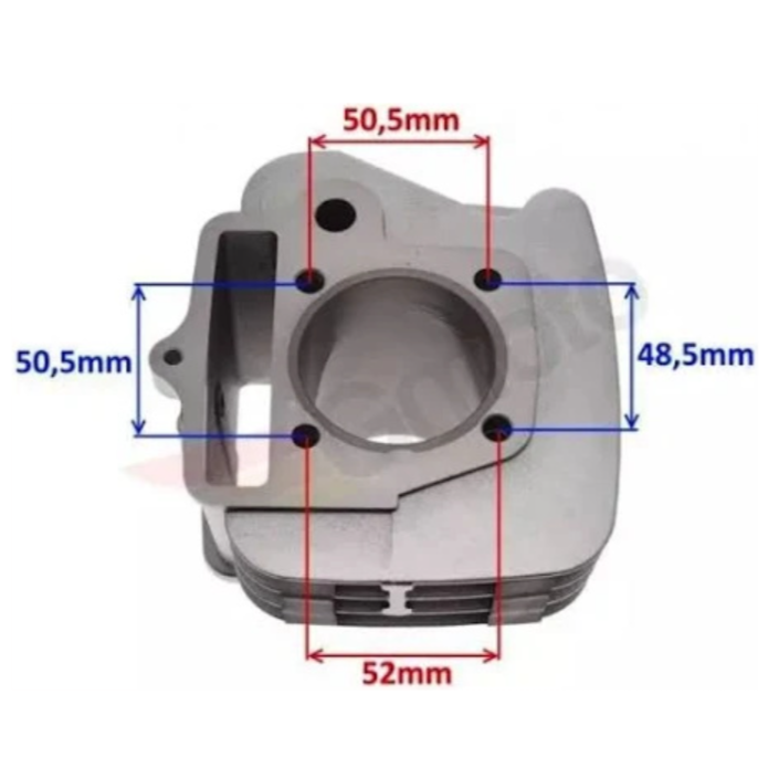 Kit Cilindru ATV 4T ZS125 52.4mm